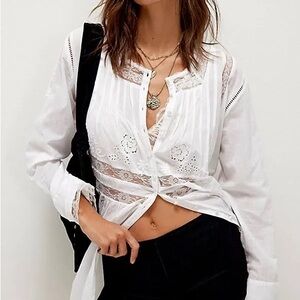 We The Free Black Denim Micro Shorts